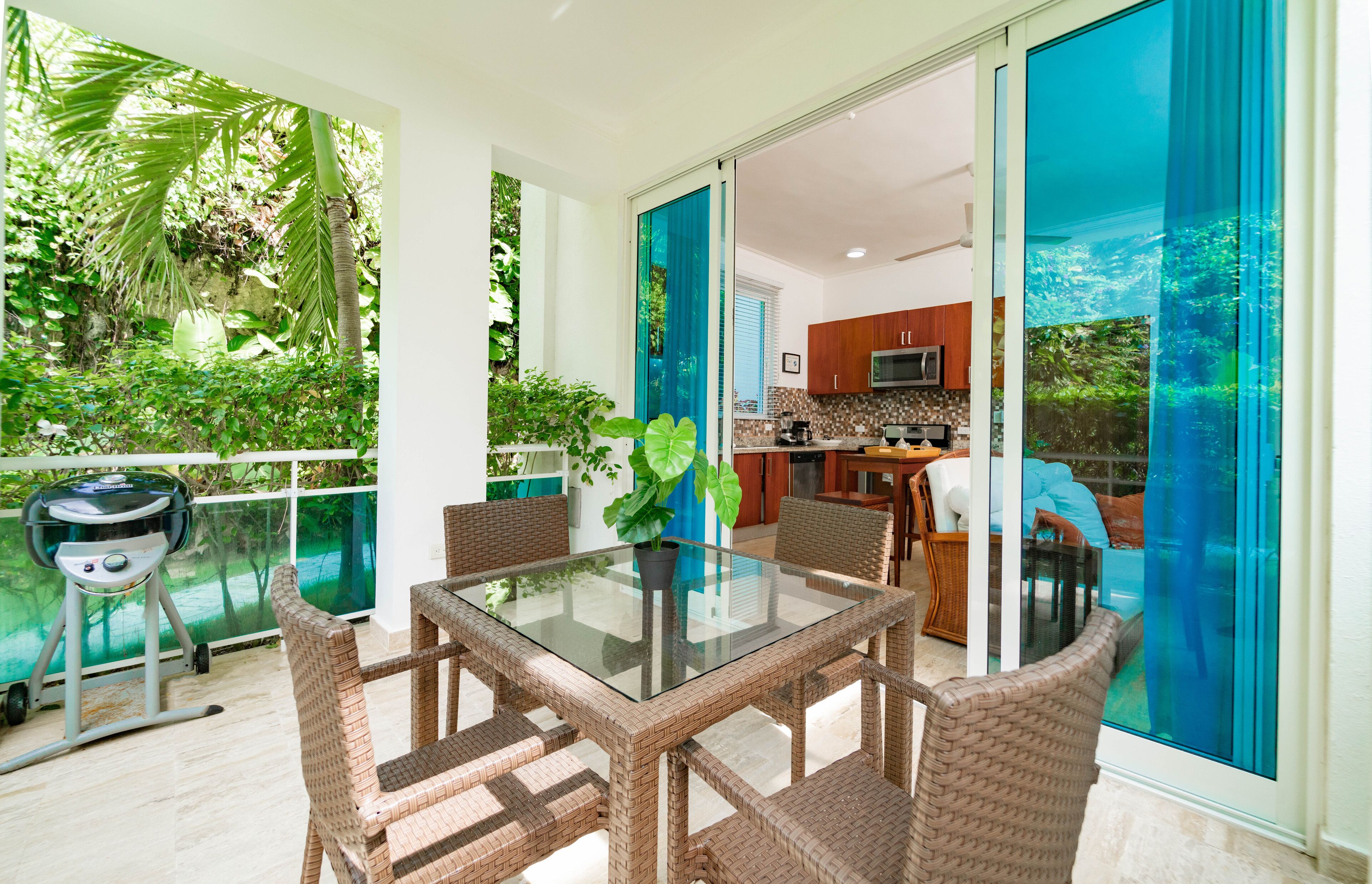 尊榮公寓客房, 1 間臥室, 海濱 | 4 間臥室、筆電工作空間、隔音、床單