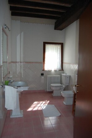 Shower, free toiletries, hair dryer, bidet - Agriturismo Aggazzotti (Formigine)