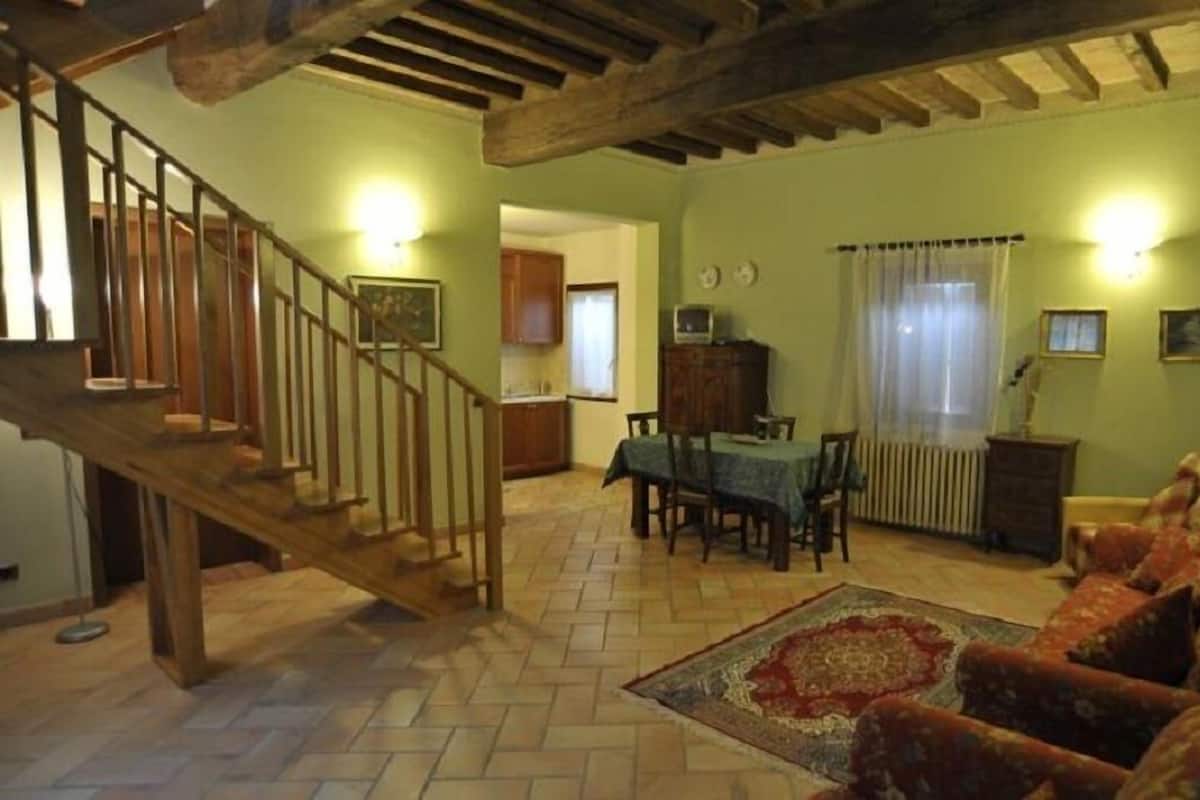 Duplex, 1 Bedroom (Acquamarina) | Living room | Flat-screen TV