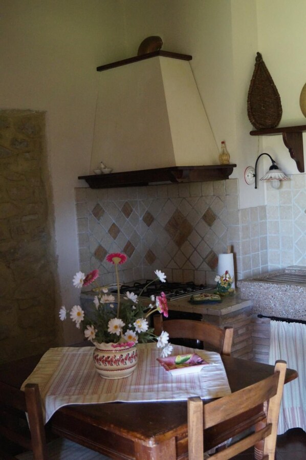 Private kitchen - Agriturismo Bonzalone (Magliano in Toscana)