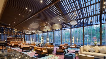 Sala de estar en el lobby
