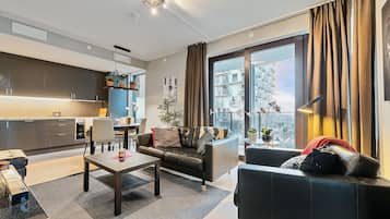 Apartamento | Área de estar | TV de tela plana