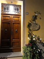 Entrada de la propiedad