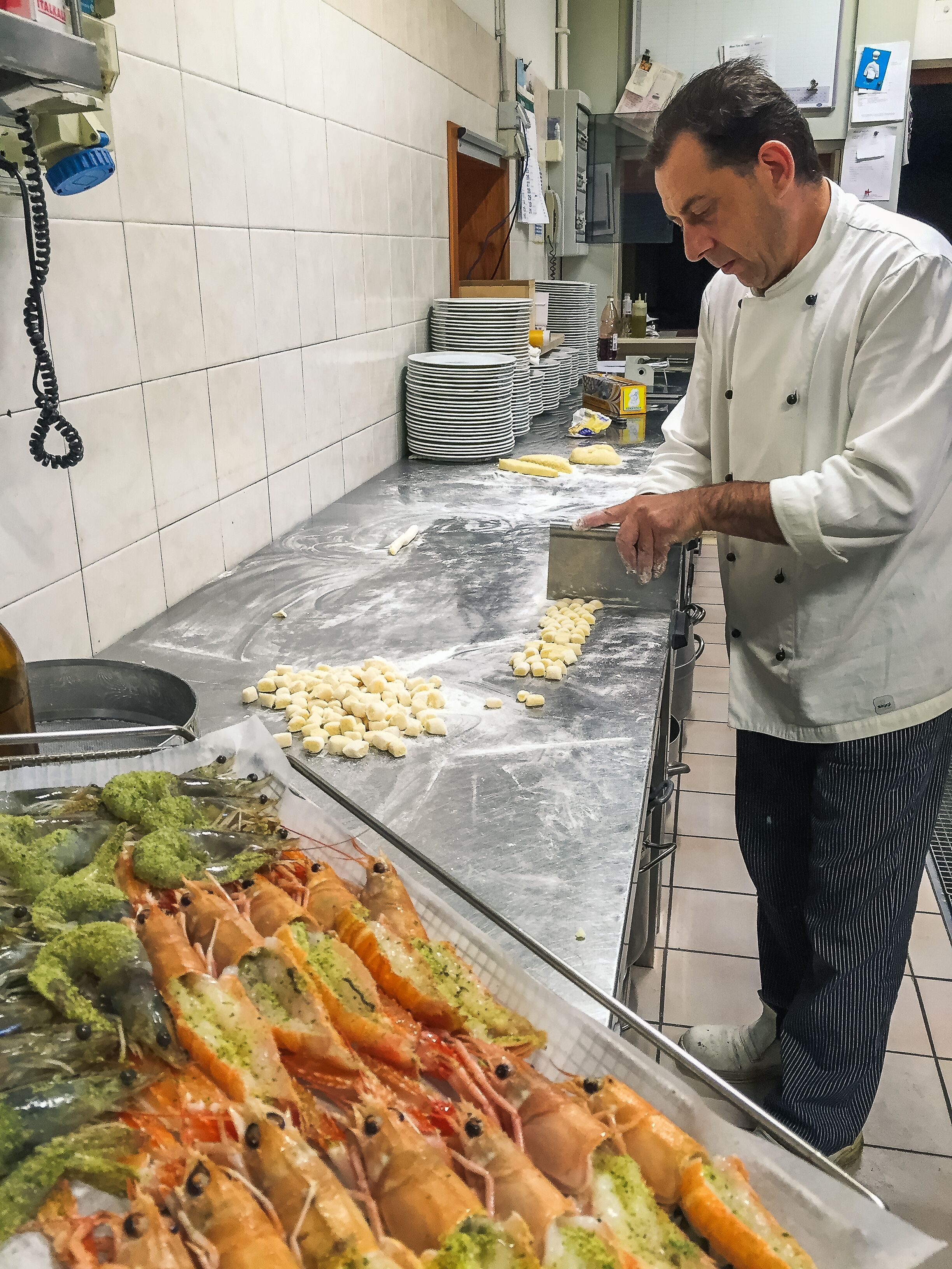 lunch and dinner served, local and international cuisine