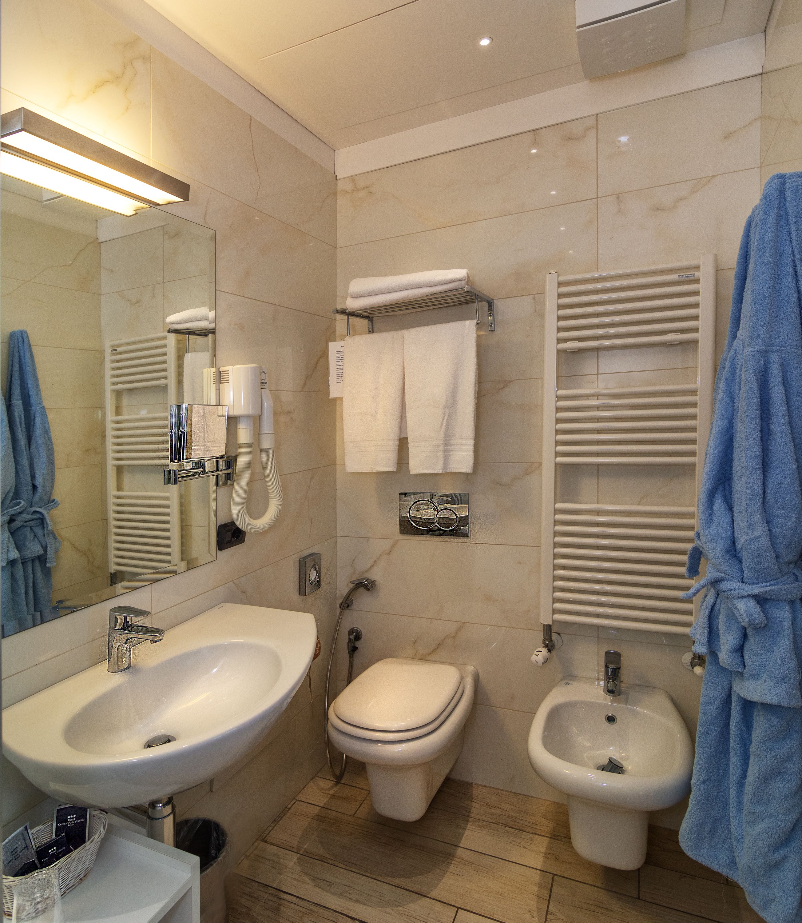 deluxe double room, pool view | bathroom | shower, free toiletries, hair dryer, bidet