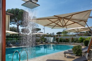 Seasonal outdoor pool