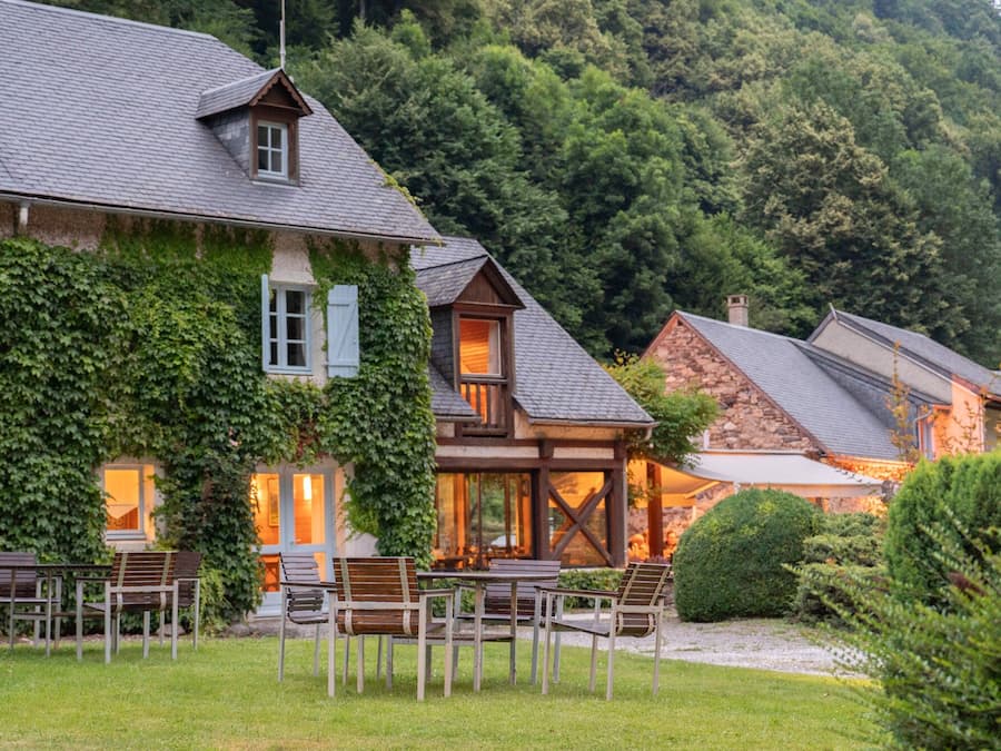 Uitzicht vanuit accommodatie