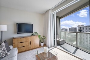 Condo, 1 Bedroom | Living area | Smart TV