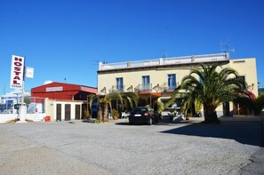 Voorkant van accommodatie