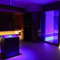 Sauna, tina de hidromasaje, baño de vapor y baño turco o hammam