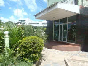 Entrée de l’hébergement 