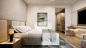 Deluxe Apartment, 1 Bedroom | Minibar, in-room safe, desk, blackout curtains - Hotel Harmony by Aycon (Petrovac)