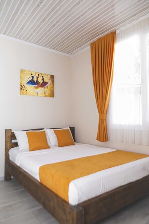 2 bedrooms, desk, rollaway beds, free WiFi - Mali Beach Apart Otel (Seferihisar)