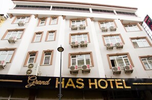 Voorkant van accommodatie