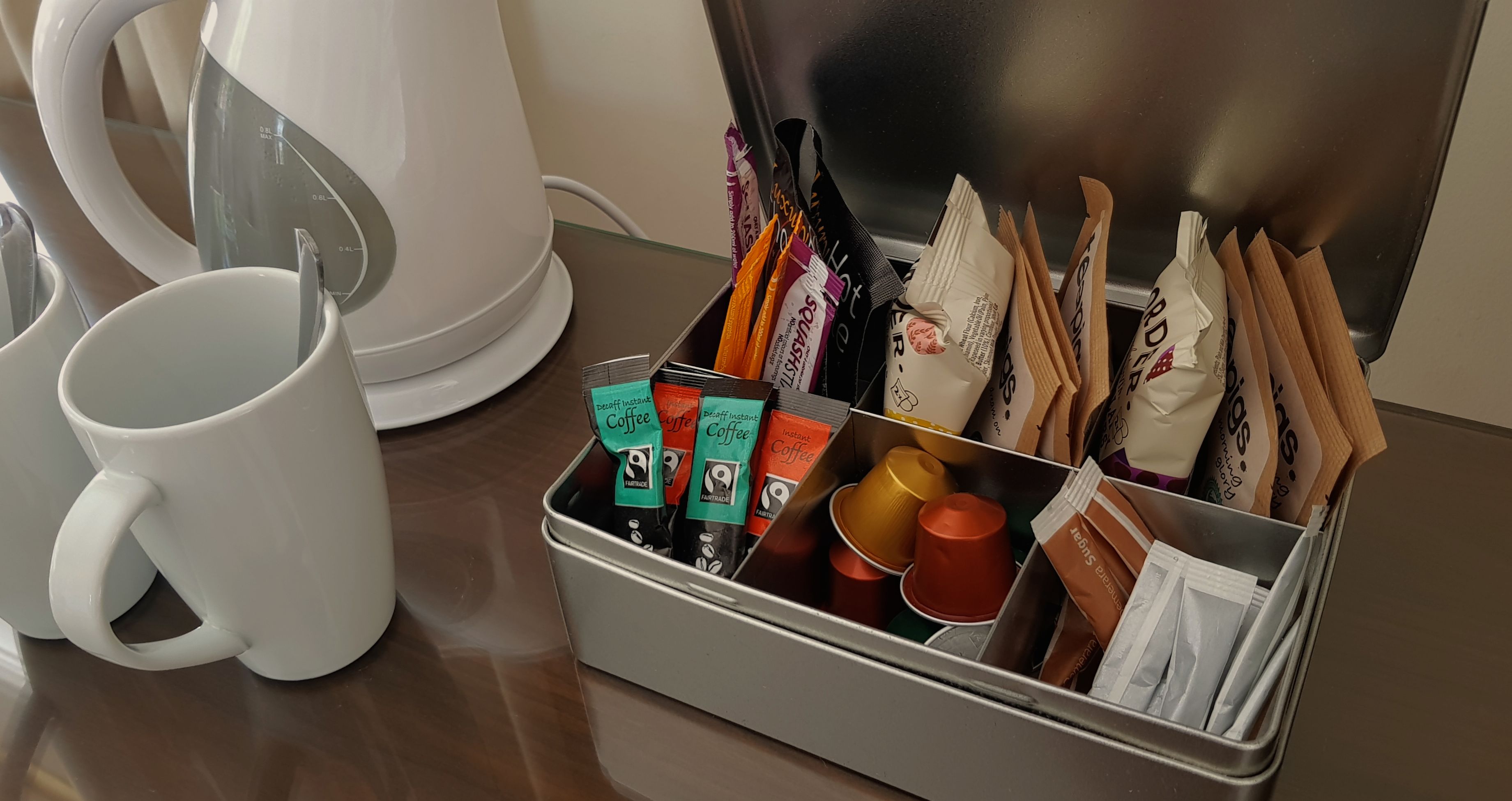 Kaffe og/eller kaffemaskin