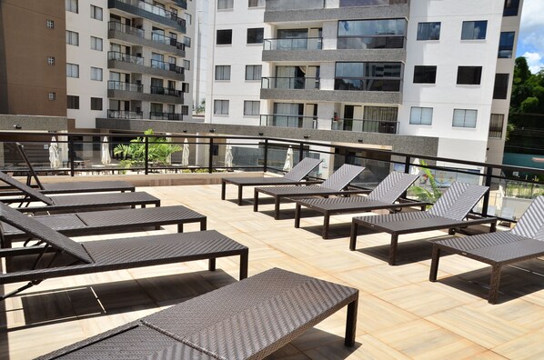 Outdoor pool - Locar Caldas Premier Residence (Caldas Novas)