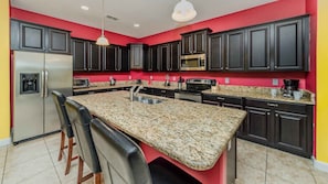 Family Villa, Garden Area | Food and drink - Shv1185ha - 6 Bedroom Villa In Paradise Palms, Sleeps Up To 14, Just 6 Miles To Disney (Kissimmee)