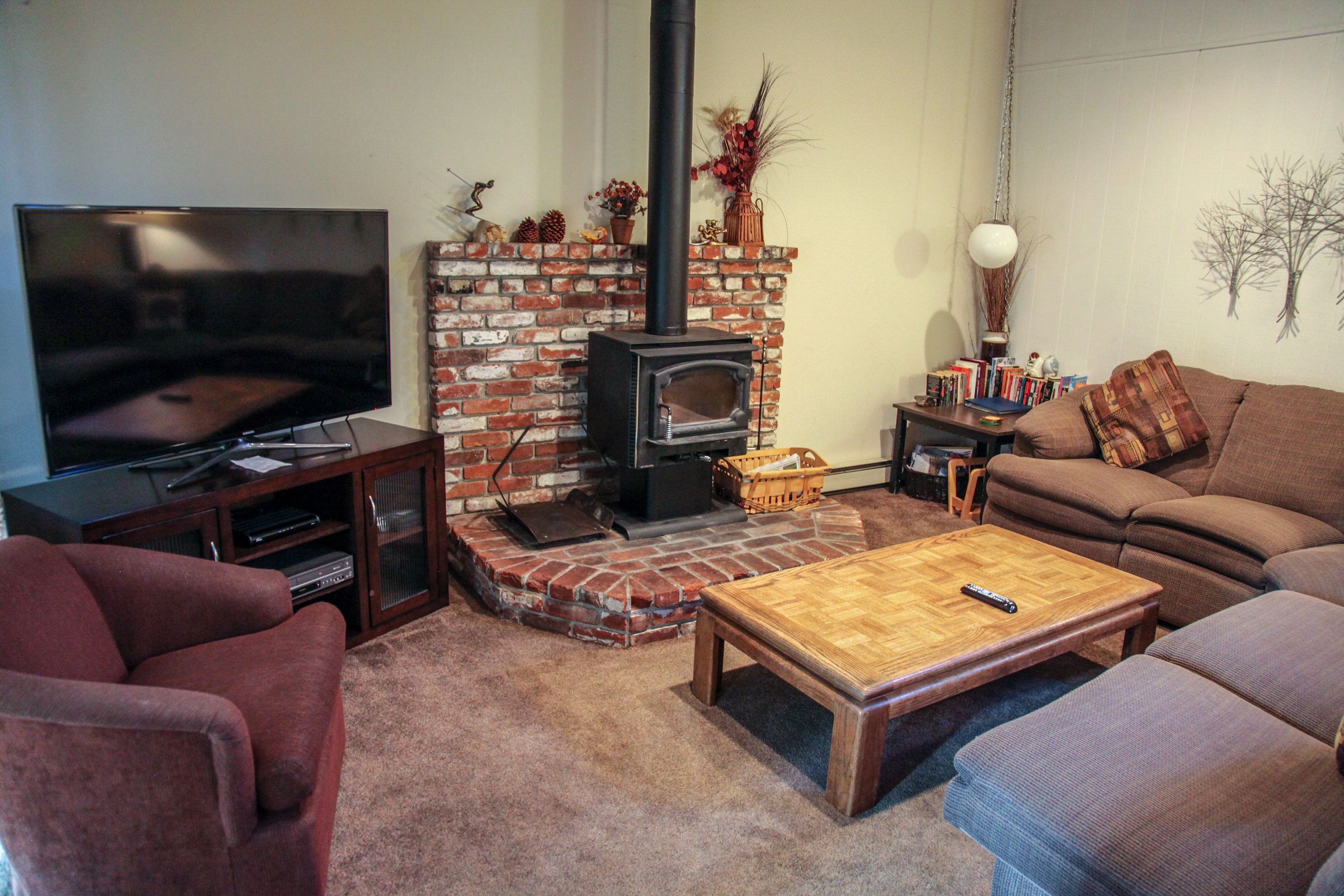 Condo, 4 habitaciones | Sala de estar | Smart TV y reproductor de DVD 