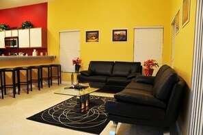 Family Villa, Garden Area | Lobby sitting area