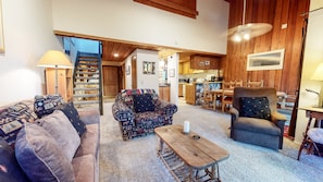 Condo, 2 Bedrooms | Living area | Smart TV, DVD player, streaming services