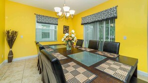 Family Villa, Garden Area | Family dining - Paradise Palms #2 - 6 Bed 5 Baths Villa (Kissimmee)