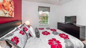 Family Villa, Garden Area | 6 bedrooms, premium bedding, laptop workspace, iron/ironing board - Paradise Palms #2 - 6 Bed 5 Baths Villa (Kissimmee)