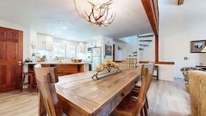 Condo, 2 Bedrooms | Private kitchen | Full-size fridge, microwave, oven, stovetop