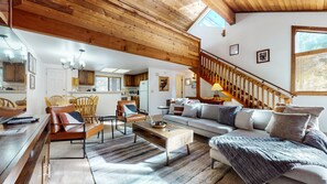 Condo, 2 Bedrooms | Living area | Flat-screen TV, DVD player