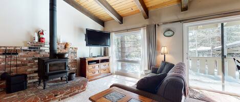 Lejlighed - 3 soveværelser | Stue | Smart-tv, dvd-afspiller