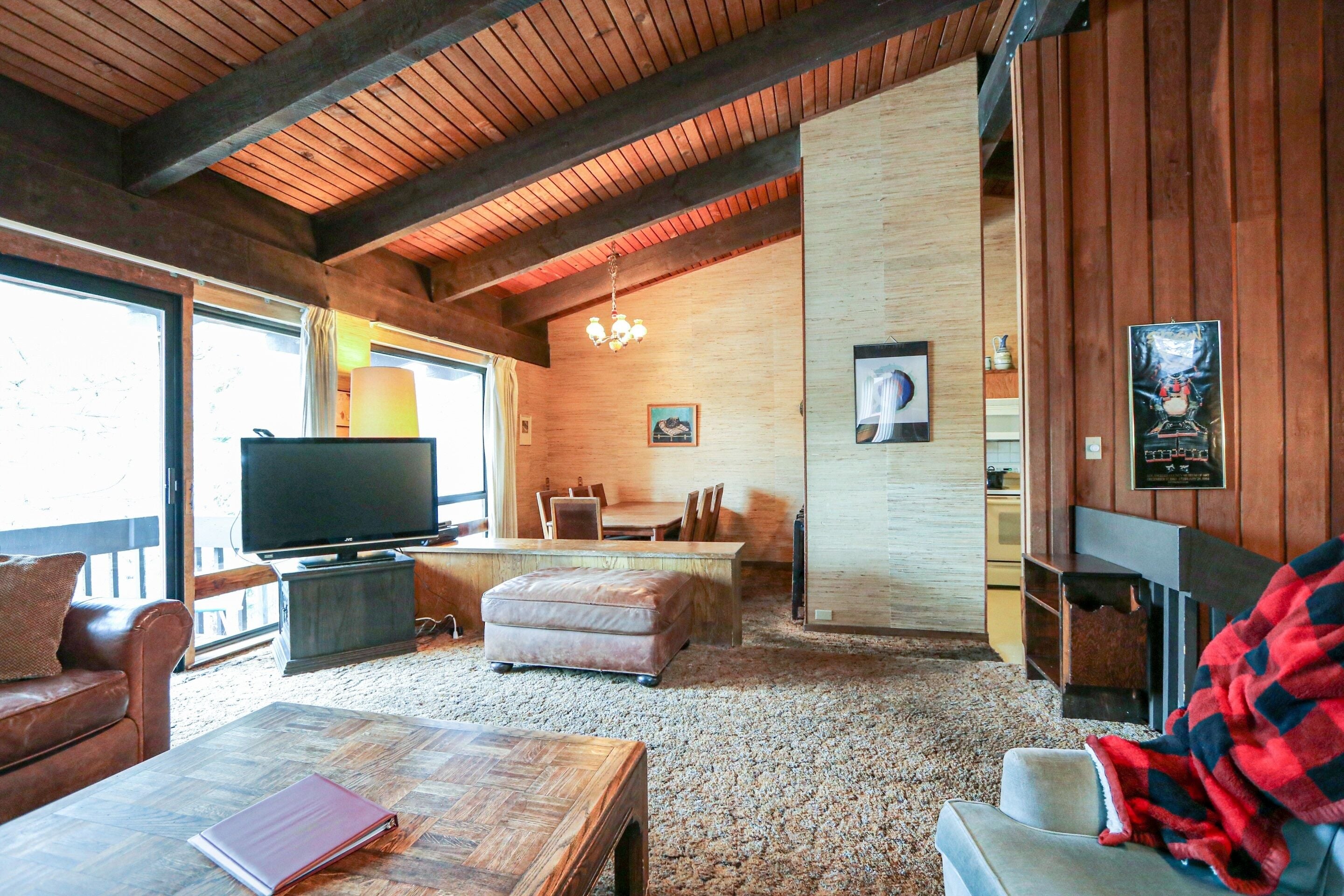 Condo, 4 Bedrooms | Living area | Flat-screen TV, fireplace, DVD player