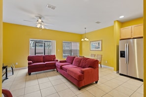 Flat-screen TV, video game console - Shv1170ha - 4 Bedroom Townhome In Coral Cay Resort, Sleeps Up To 8, Just 6 Miles To Disney (Kissimmee)