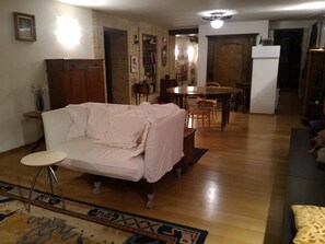 Apartment, 2 Bedrooms, City View | Living room | Flat-screen TV - La Dea Fortuna (Fano)
