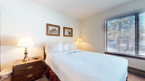 Condo, 1 Bedroom | 2 bedrooms, free WiFi - Discovery 4 104 Pet-Friendly Rustic Mountain Cabin, Close to Canyon Lodge by RedAwning (Mammoth Lakes)