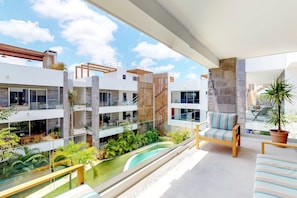 Balcony - Quetzal Penthouse @ Xaman (Tulum)