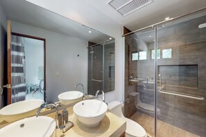 Apartment, 1 Bedroom | Bathroom | Shower, towels - Pachamana 206 @ Aldea Zama (Tulum)