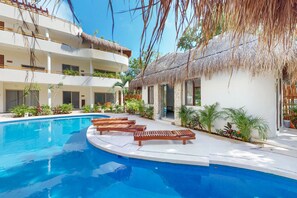 Outdoor pool - Pachamana 206 @ Aldea Zama (Tulum)
