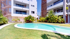 Outdoor pool - Kinbe' 211 @ Aldea Zama (Tulum)