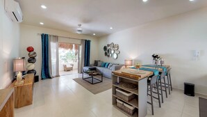 Apartment, 1 Bedroom | Living area - Kinbe' 211 @ Aldea Zama (Tulum)