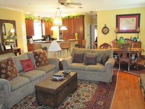 單棟房屋, 4 間臥室, 私人泳池 (Green Goddess) | 客廳 | 平面電視