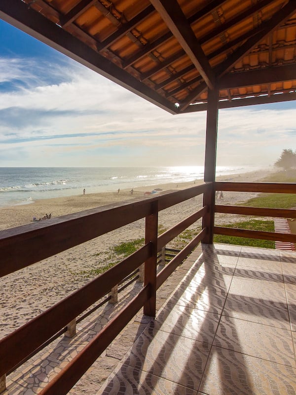 Honeymoon Double Room, 1 Queen Bed, Balcony, Beach View | View from room