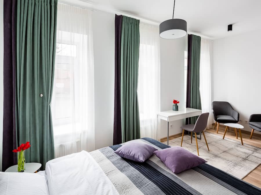 Business Studio Suite, 1 Bedroom, Courtyard View, Executive Level | Premium bedding, desk, soundproofing, iron/ironing board