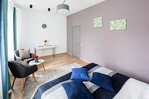 Literie de qualité supérieure, bureau, chambres insonorisées