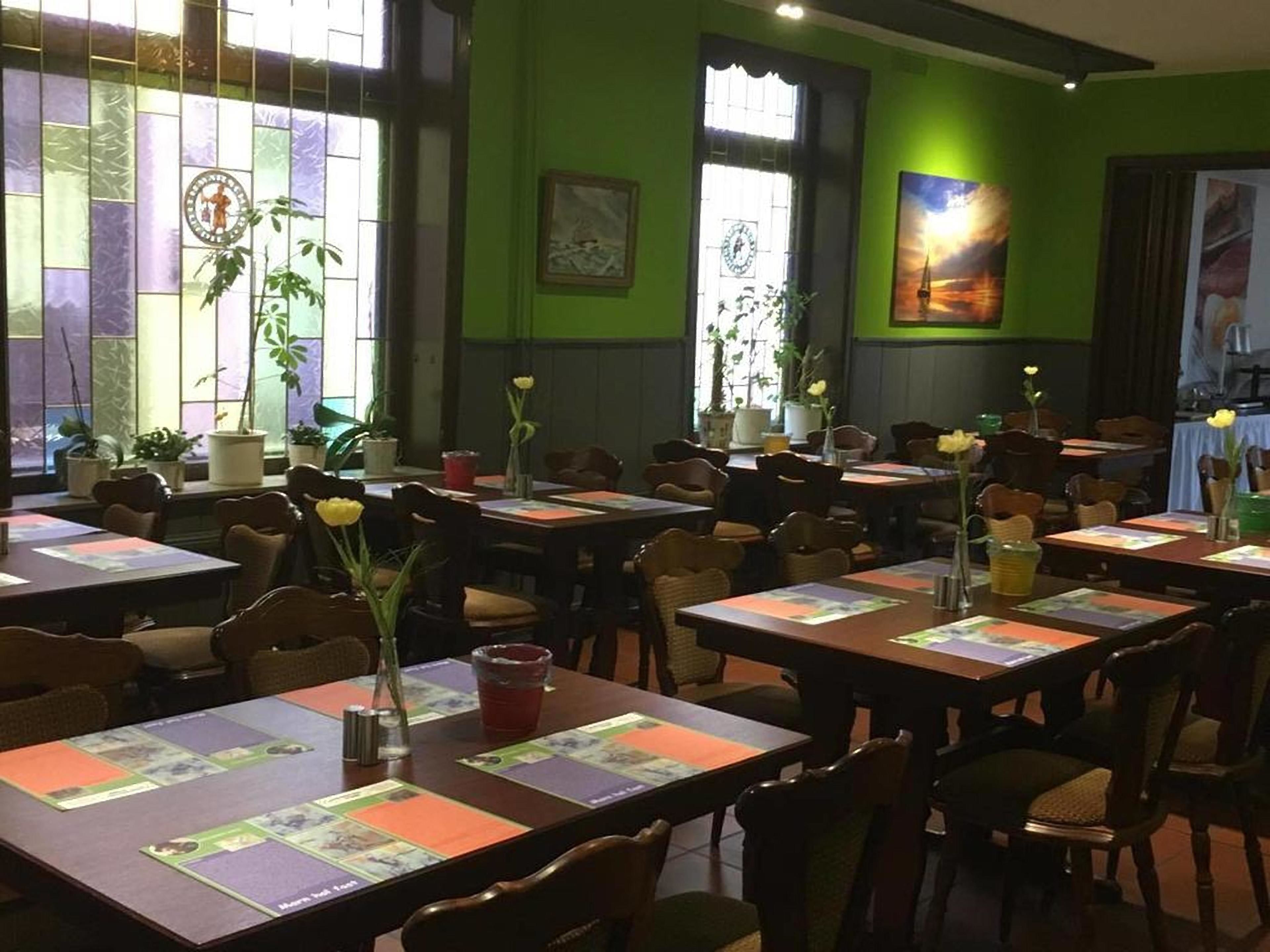 daily buffet breakfast (eur 9 per person)