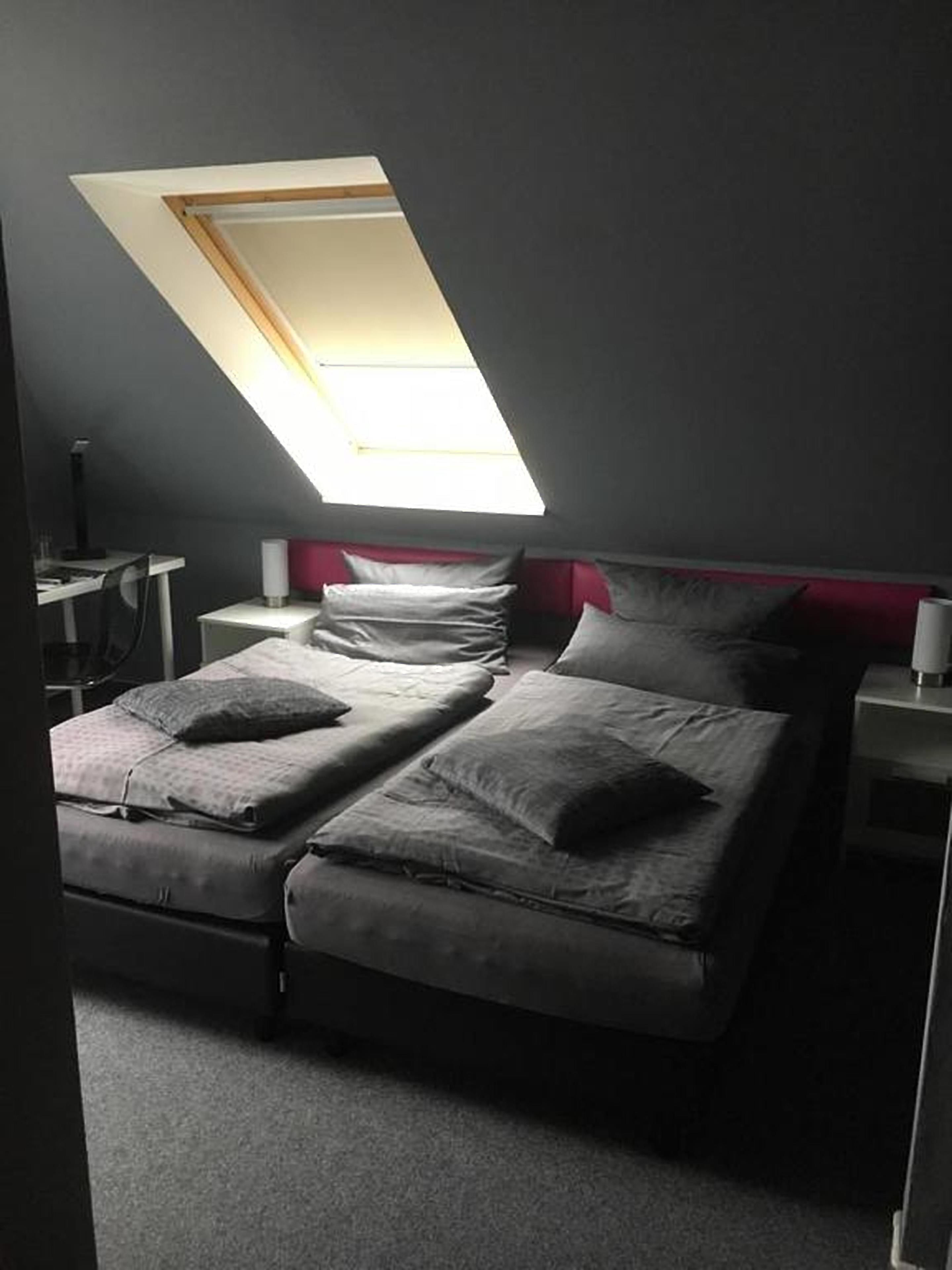 Desk, blackout drapes, free WiFi, bed sheets