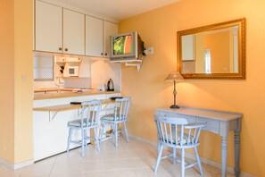 Family House, 1 Bedroom | Living area | TV - San Lameer Villa Rentals Bachelor Studio 2010  (Southbroom)