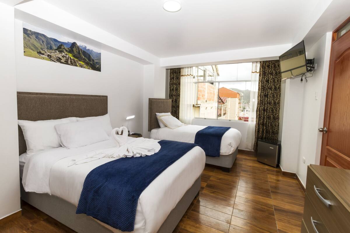 Iron/ironing board (on request), WiFi (free), bed sheets