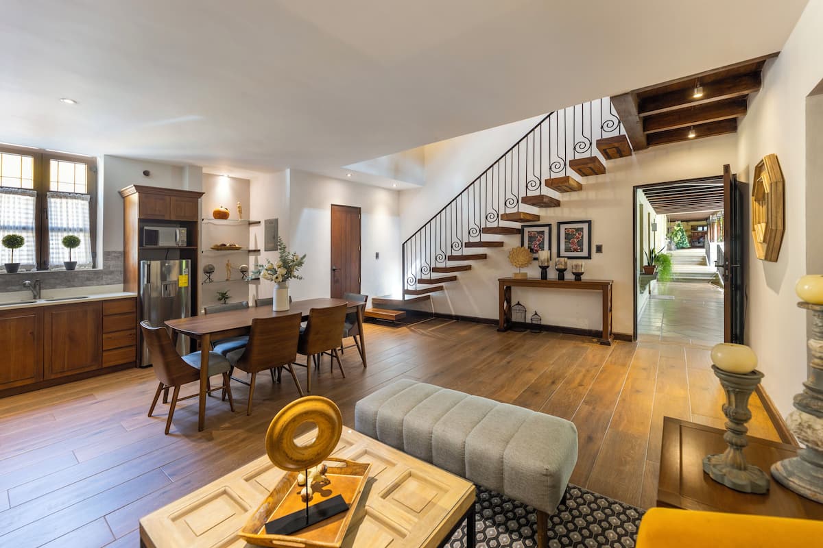 Familienvilla | 1 Schlafzimmer, hochwertige Bettwaren, Daunenbettdecken, Zimmersafe