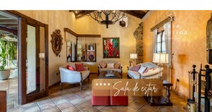 35-inch flat-screen TV with cable channels, TV - Casa Faustina Boutique Hotel (Antigua Guatemala)