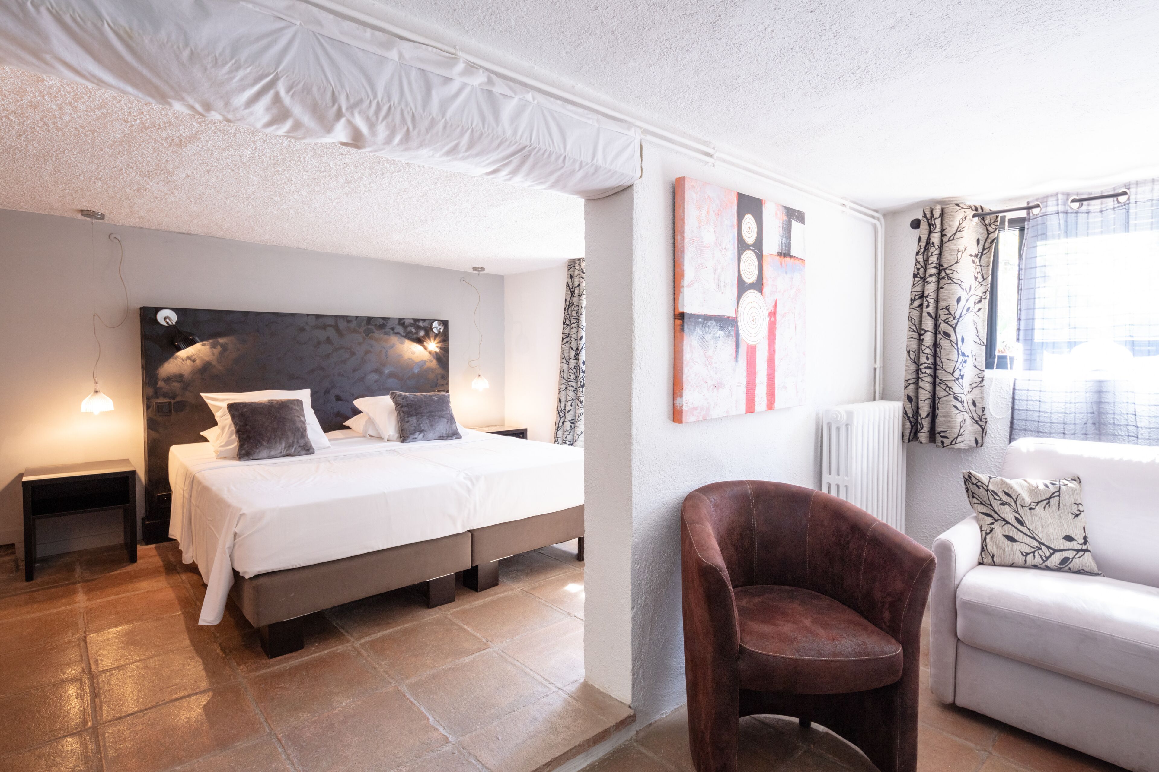 superior double room | 1 bedroom, minibar, in-room safe, individually decorated