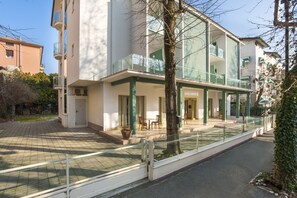 Fassade der Unterkunft